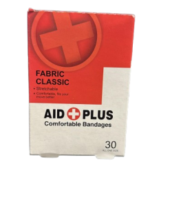 FIRST AID BANDAGE 30PCS (PACK OF 24)