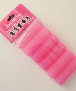 SMALL PINK HAIR ROLLER 6PCS (PACK OF 12)
