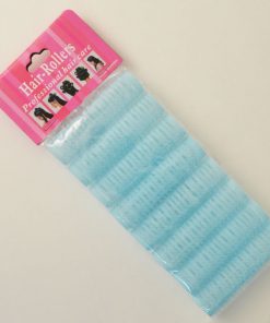 SMALL BLUE HAIR ROLLER 6PCS (PACK OF 12)