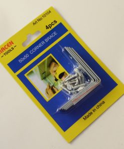CORNER BRACE 50 X 50 (PACK OF 12)
