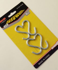S HOOKS 4 X 40 4PCS (PACK OF 12)