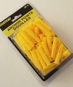 ANCHOR POINTS RAWL PLUGS 8MM 50PCS (PACK OF 12)