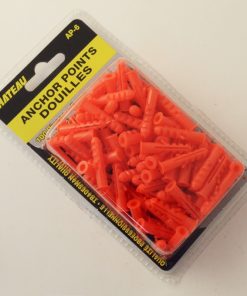 ANCHOR POINTS RAWL PLUGS 6MM 100PCS (PACK OF 12)