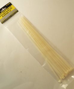 CABLE TIES 12 INCH 20 PCS WHITE (PACK OF 6)