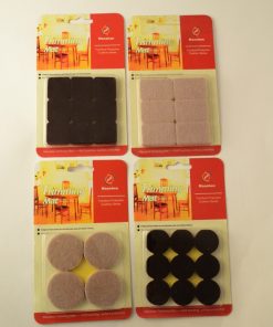 FLOOR PROTECTORS 5 KINDS (PACK OF 12)