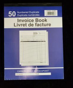 INVOICE BOOK 50PAGES PACK OF 10