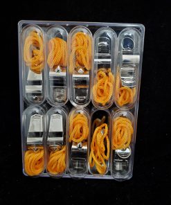 METAL WHISTLE PACK OF 10