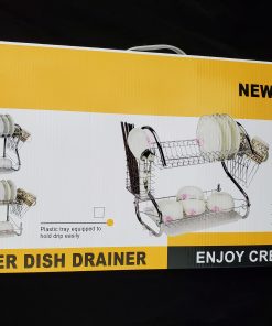 DISH RACK 2 LAYER LARGE