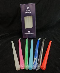 TAPER CANDLES 12PCS