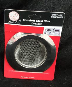 STAINLESS STEEL SINK DRAINER 11.5 CM X 7.5 CM LIGHT (PACK OF 6)