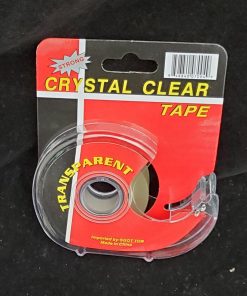 CRYSTAL CLEAR TAPE (PACK OF 12)