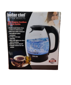 BETTER CHEF GLASS  KETTLE (IM-176B)