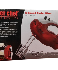 BETTER CHEF 5 SPEED TURBO HAND MIXER (IM-817RC)
