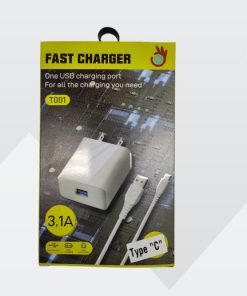 USB TO TYPE C 3.1A FAST CHARGING ADAPTOR  $4.90 /UNIT (PACK OF 12)