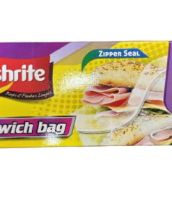 FRESHRITE 42 SANDWICH BAGS ZIPPER  (PACK OF 12)