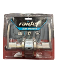 RAIDER LEVER BATHROOM (SILVER)