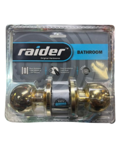 RAIDER BATHROOM LOCK (GOLD)