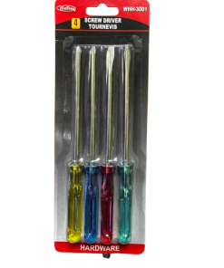 4PCS SCREW DRIVER  (PACK OF 6)