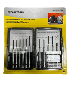 11 PCS PRECISION SCREWDRIVER MINI (PACK OF 12)
