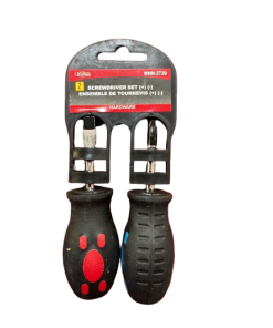 2 PCS SCREWDRIVER SET (+)(-) (PACK OF 12)