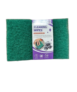 10 PCS GREEN CLEANING WIPES (PACK OF 12)