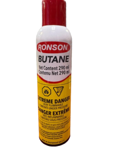 RONSON BUTANE 290ML (PACK OF 12)