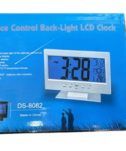 VOICE CONTROL LCD LIGHT DIGITAL CLOCK