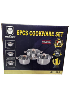6 PCS COOKWARE SET