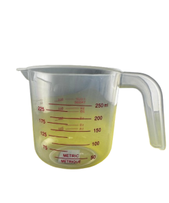 PLASTIC MEASURING CUP 250ML (PACK OF 12)
