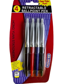 BALLPOINT PEN 4 PCS (PACK OF 12)