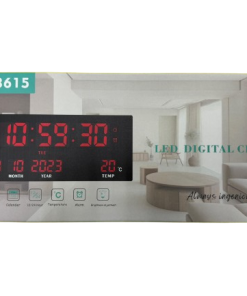 LED DIGITAL CLOCK & CALENDER JH3615