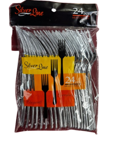 SILVER FORK 24PCS (24 PACK)