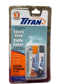 TITAN EPOXY GLUE 6ml (PACK OF 12)