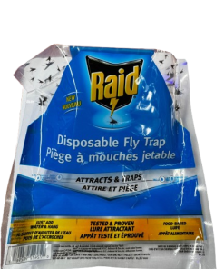 RAID  DISPOSABLE FLY TRAP (PACK OF 6)
